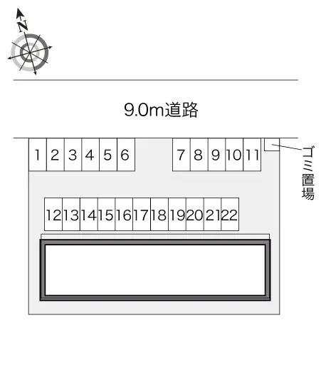 ★手数料０円★成田市本城 月極駐車場